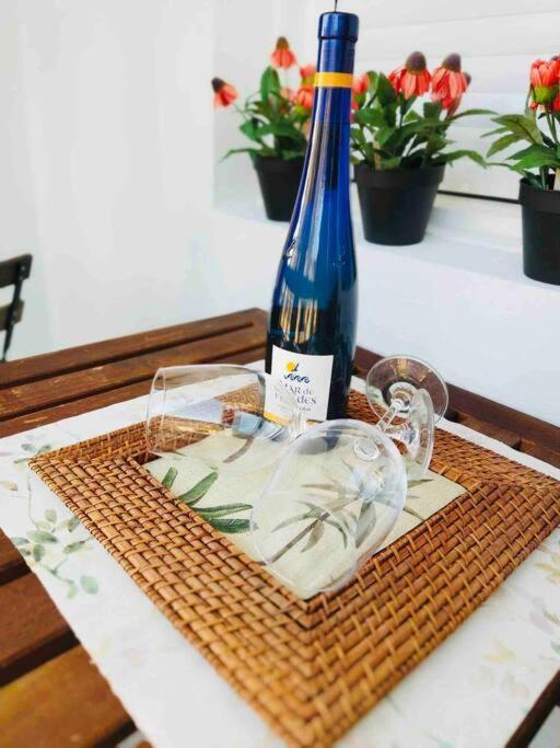 Ferienwohnung Apartamento As Tres Pitas Vilanova de Arousa Exterior foto