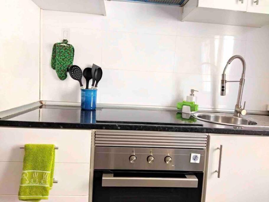 Ferienwohnung Apartamento As Tres Pitas Vilanova de Arousa Exterior foto