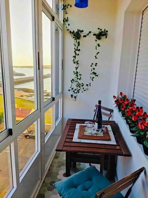 Ferienwohnung Apartamento As Tres Pitas Vilanova de Arousa Exterior foto