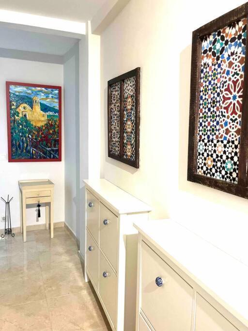 Ferienwohnung Apartamento As Tres Pitas Vilanova de Arousa Exterior foto