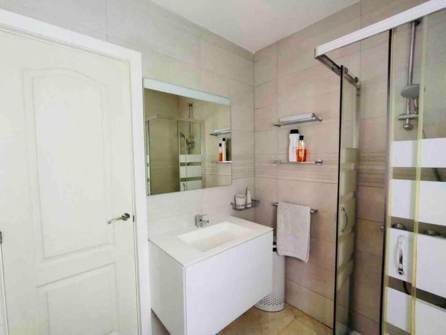 Ferienwohnung Apartamento As Tres Pitas Vilanova de Arousa Exterior foto